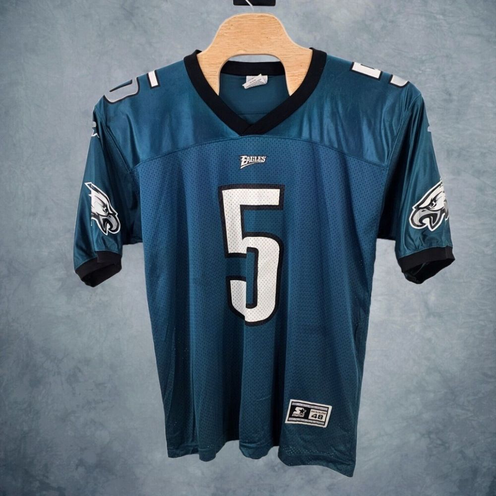 Vintage Starter Philadelphia Eagles Jersey Size 48 Donovan Mcnabb Football‎ #5
